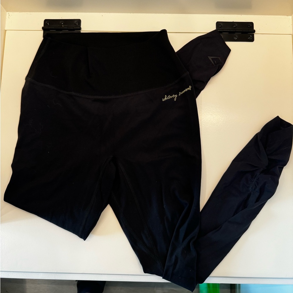 Black Gymshark Whitney Simmons Leggings M